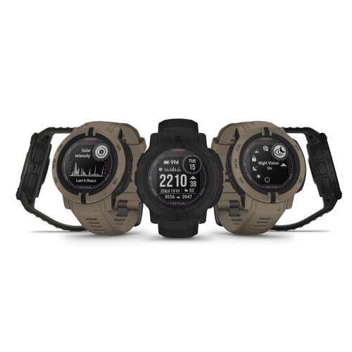 Garmin Instinct 2 Solar, Tactical Edition, Black Watch - Creedmoor