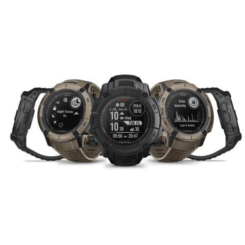 Garmin Instinct 2X Solar, Tactical Edition, Coyote Tan Watch