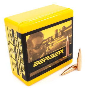 Berger 6.5mm 140 Gr LR BT Target Bullets (100 Ct) Berger 6.5mm 140 Gr LR BT Target Bullets (100 Ct)