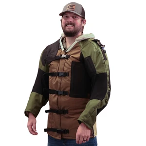 Creedmoor Sports Deluxe Leather Hardback Shooting Coat