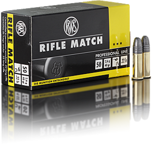 RWS Rifle Match .22 LR Ammunition