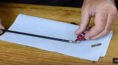 Using Threadlocker On Cleaning Rod Brush Adaptor 'Tech Tip'