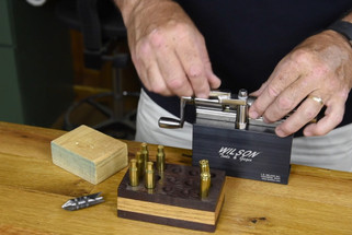 Easy Case Trimming With The L E Wilson Case Trimmer