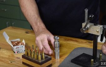 Reloading Simplified With A Wilson Die And Arbor Press