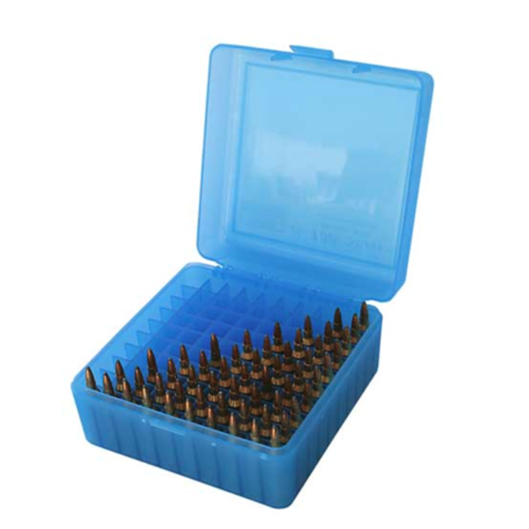 MTM Ammo Box 100 Round Flip-Top 22-250 243 220 Swift