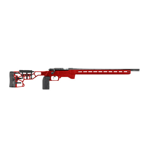 Anschutz 1710 22LR 20in. Threaded SS Barrel MDT Red Chassis