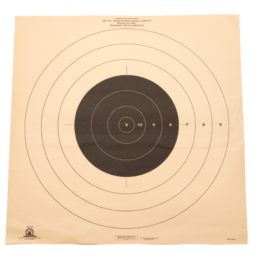 Full Face SR-42 Target - Creedmoor Sports, Inc.