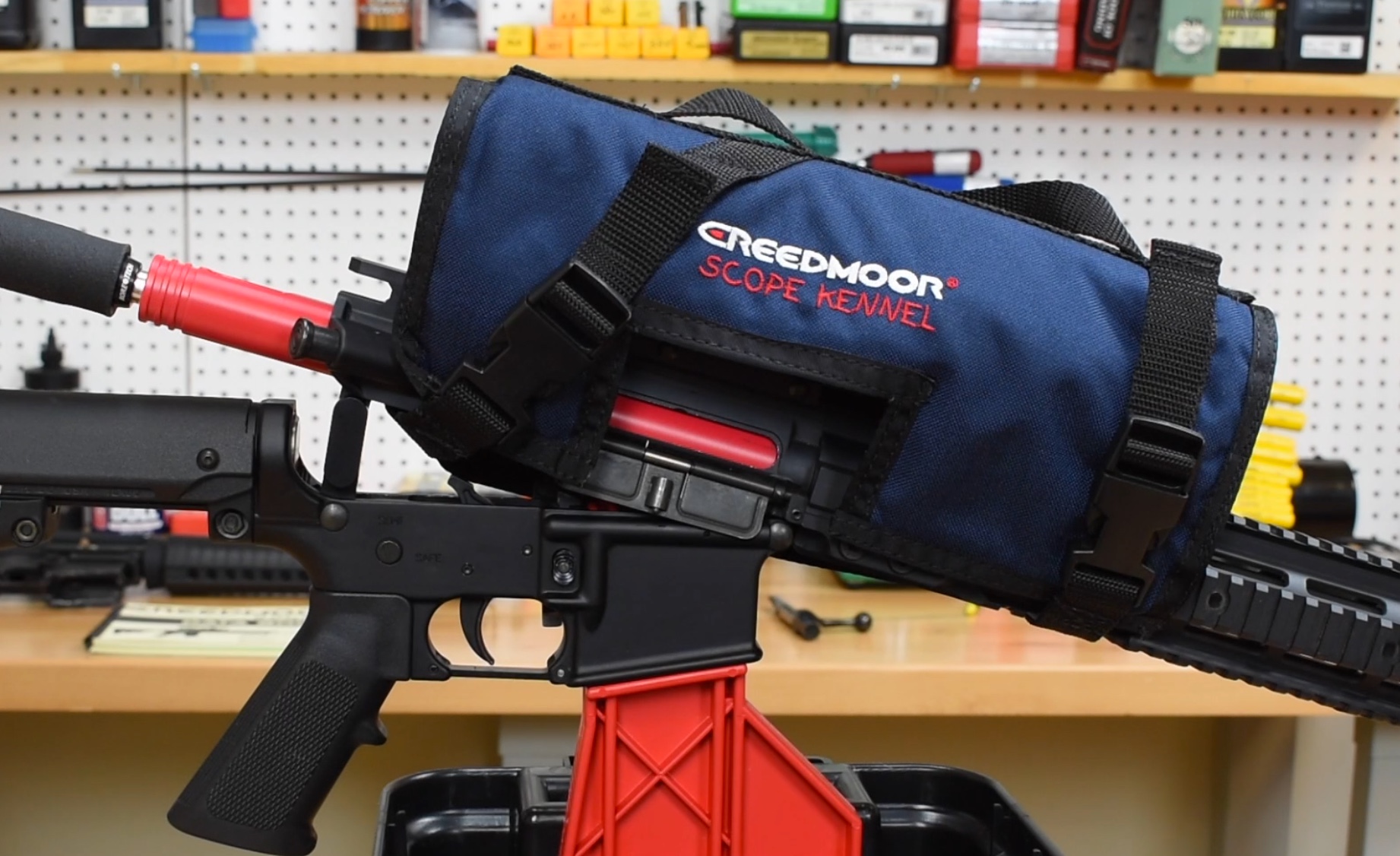 Dennis Demonstrates The Creedmoor Scope Kennel Rifle Scope Cover