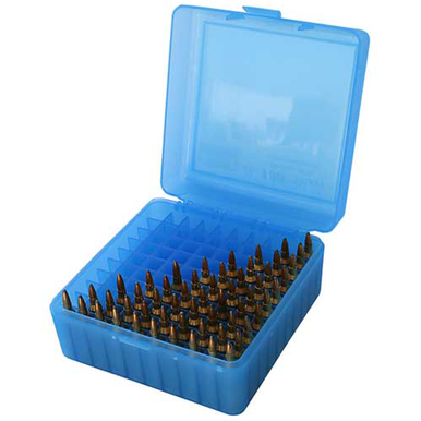 MTM RS-100 Rifle Ammo Box Blue