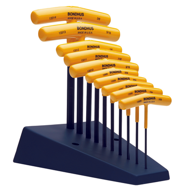 Bondhus Graduated Length Hex T-handle 3/32