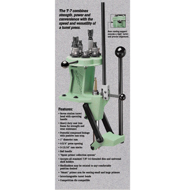 Redding T-7 Turret Press With Primer Arm