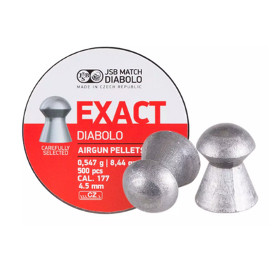 JSB Match Exact Diabolo Pellets 8.44 Gr .177