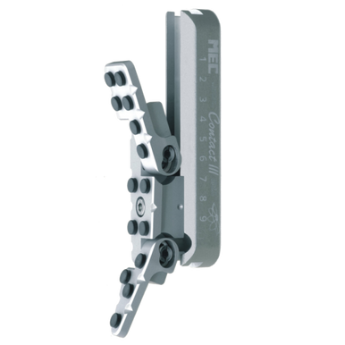 MEC Contact III Buttplate (Silver)
