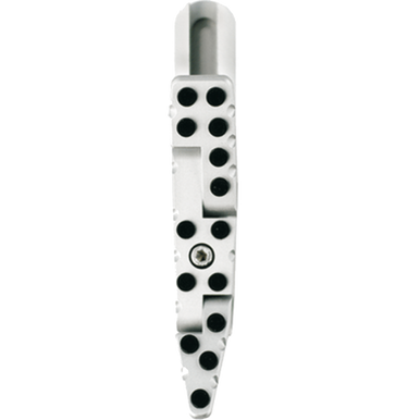 MEC Contact III Buttplate (Silver)