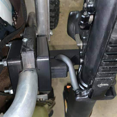 Vertical Rifle Rack For Cart Conversion Kit