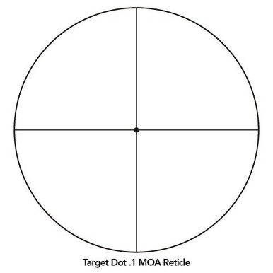Sightron SV ED 10-50x60 SFP 0.1 Target Dot Scope