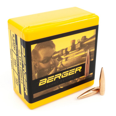 Berger 6.5mm 140 Gr VLD Bullets (100 Ct)
