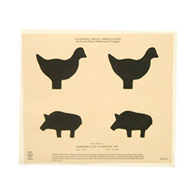 50 Ft Silhouette (chicken & Pig)