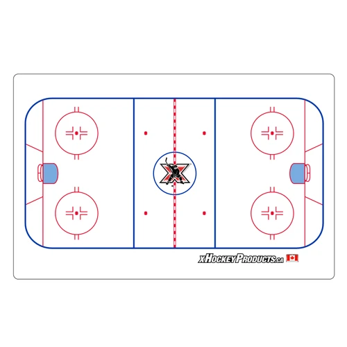 Hockey Dry Erase Coach Board Elite Suction Cup 15"x24" xHockeyProducts.ca Canada