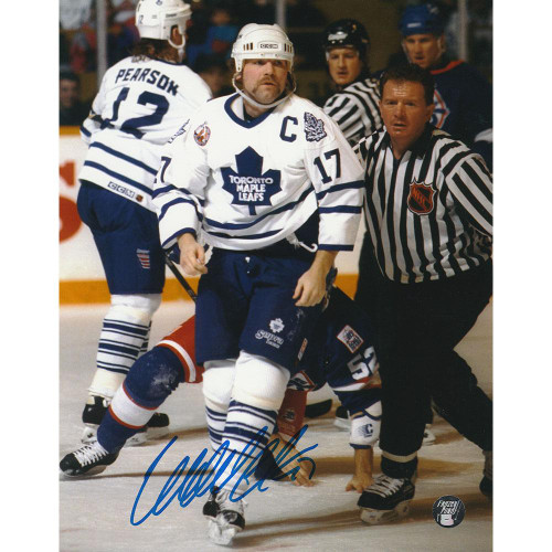 Auston Matthews Toronto Maple Leafs Autographed 8″ x 10″ Reverse