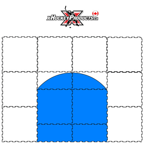 xGlide8 GOAL CREASE 12 System xHockeyProducts.ca Canada