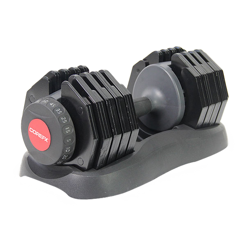 CoreFX Adjustable Dumbbell Set 50 lbs xHockeyProducts.ca Canada