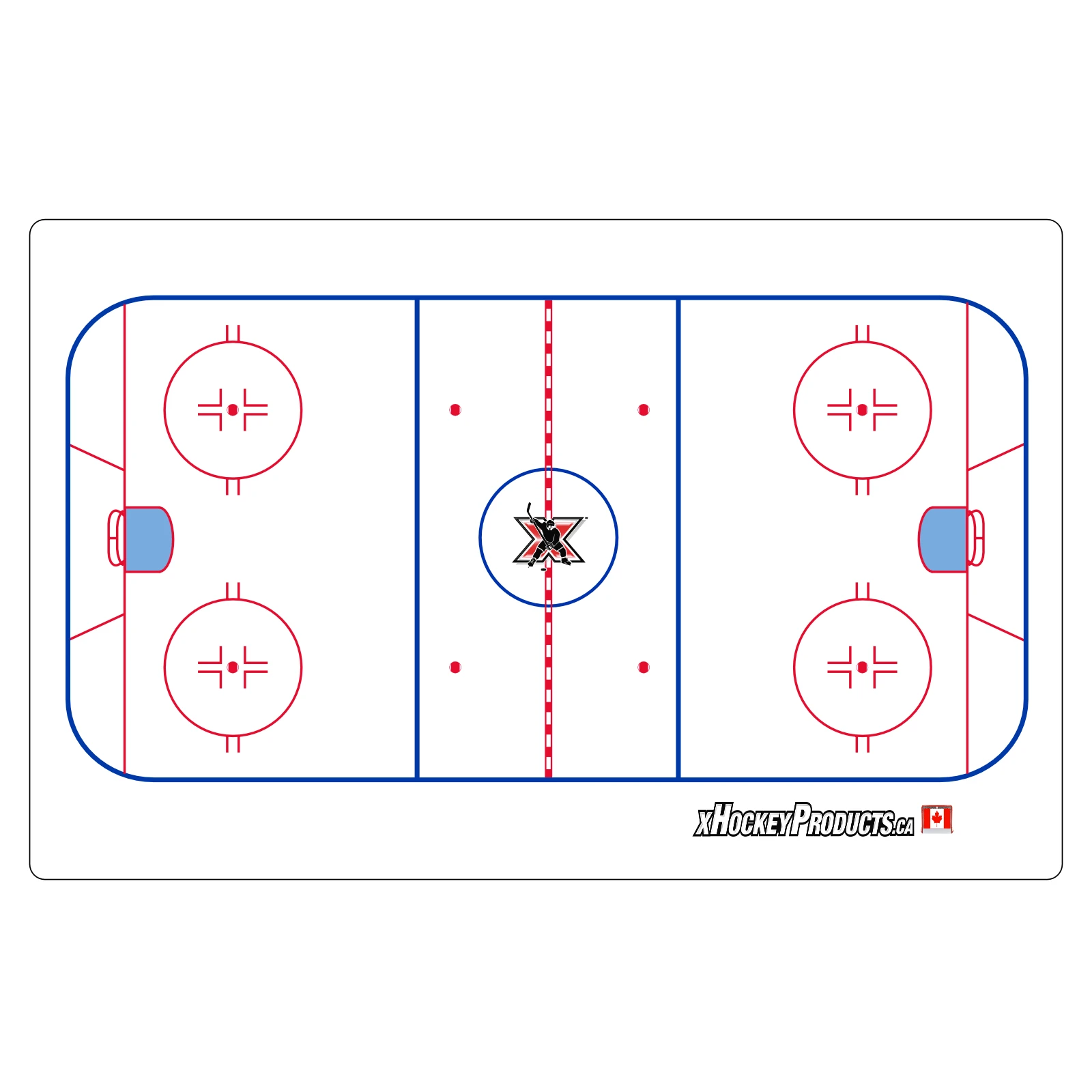 Hockey Dry Erase Coach Board Dressing Room 24"x36" xHockeyProducts.ca Canada