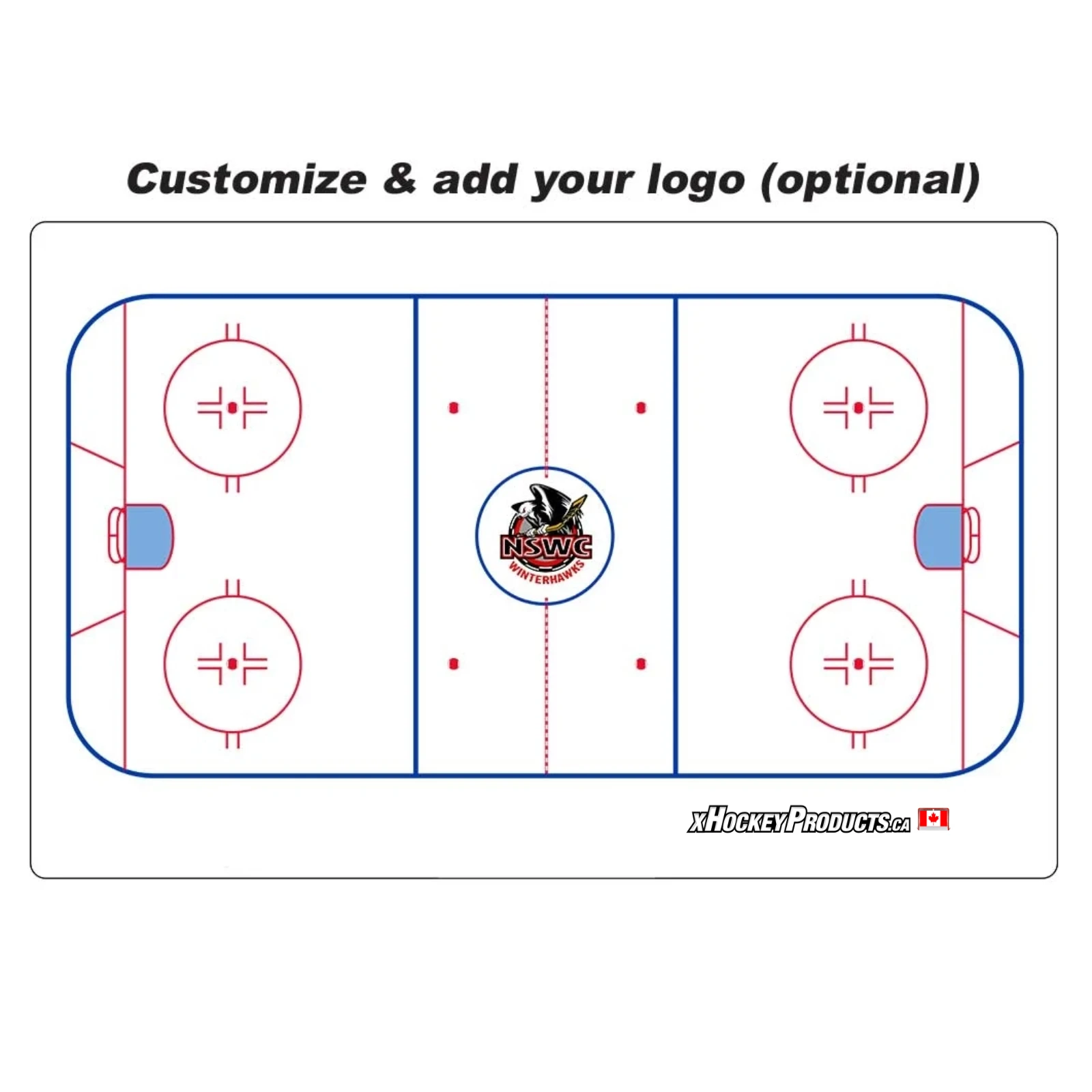 Hockey Dry Erase Coach Board Dressing Room 24"x36" xHockeyProducts.ca Canada