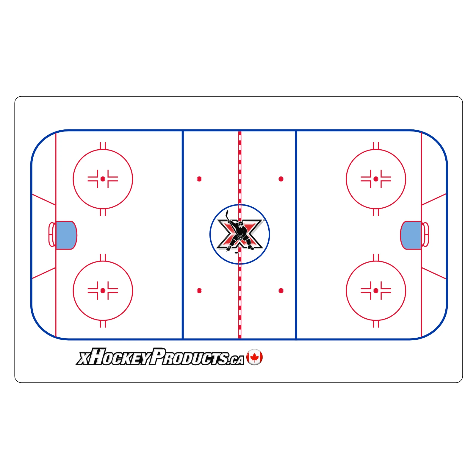 Hockey Dry Erase Coach Board Dressing Room 24"x36" xHockeyProducts.ca Canada