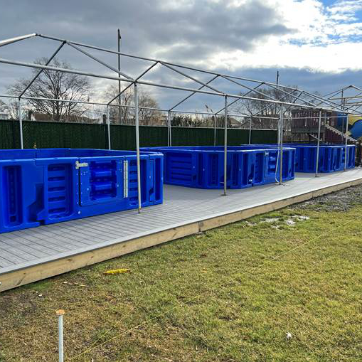 Gaga Ball Pit Boards System xHockeyProducts.ca Canada
