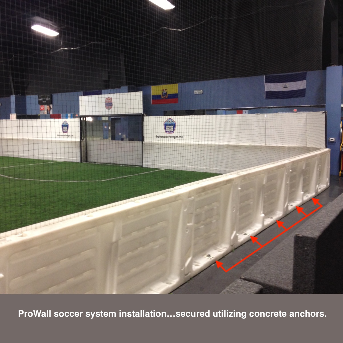 ProWall Dasherboard System anchoring xHockeyProducts.ca Canada.