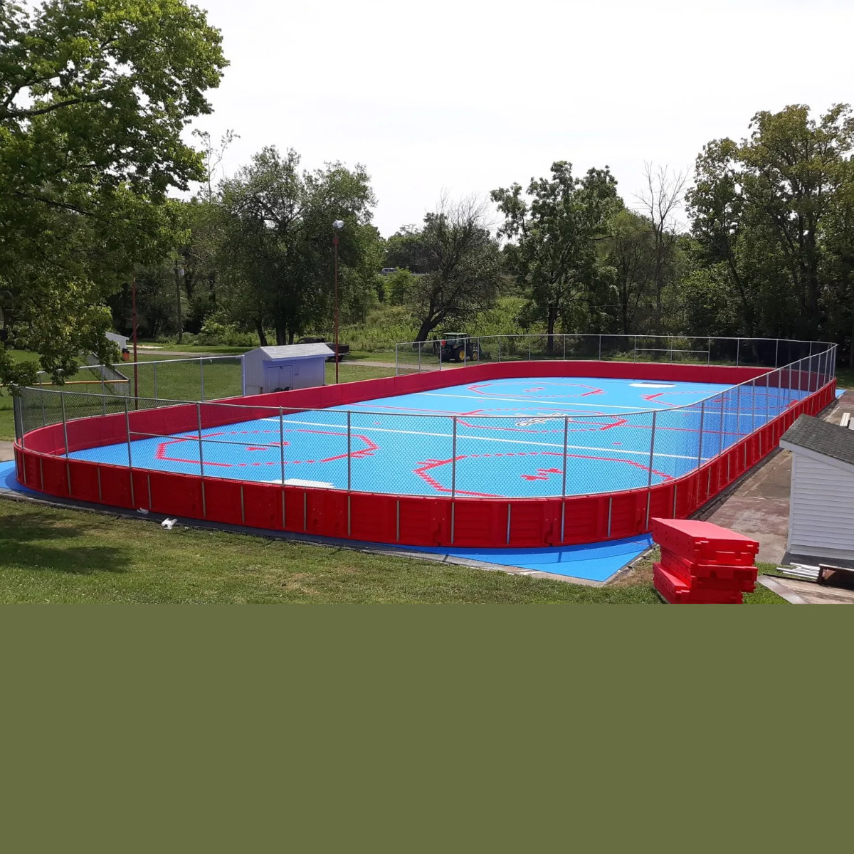 ProWall Dasherboard System Pallet Examples xHockeyProducts.ca Canada.