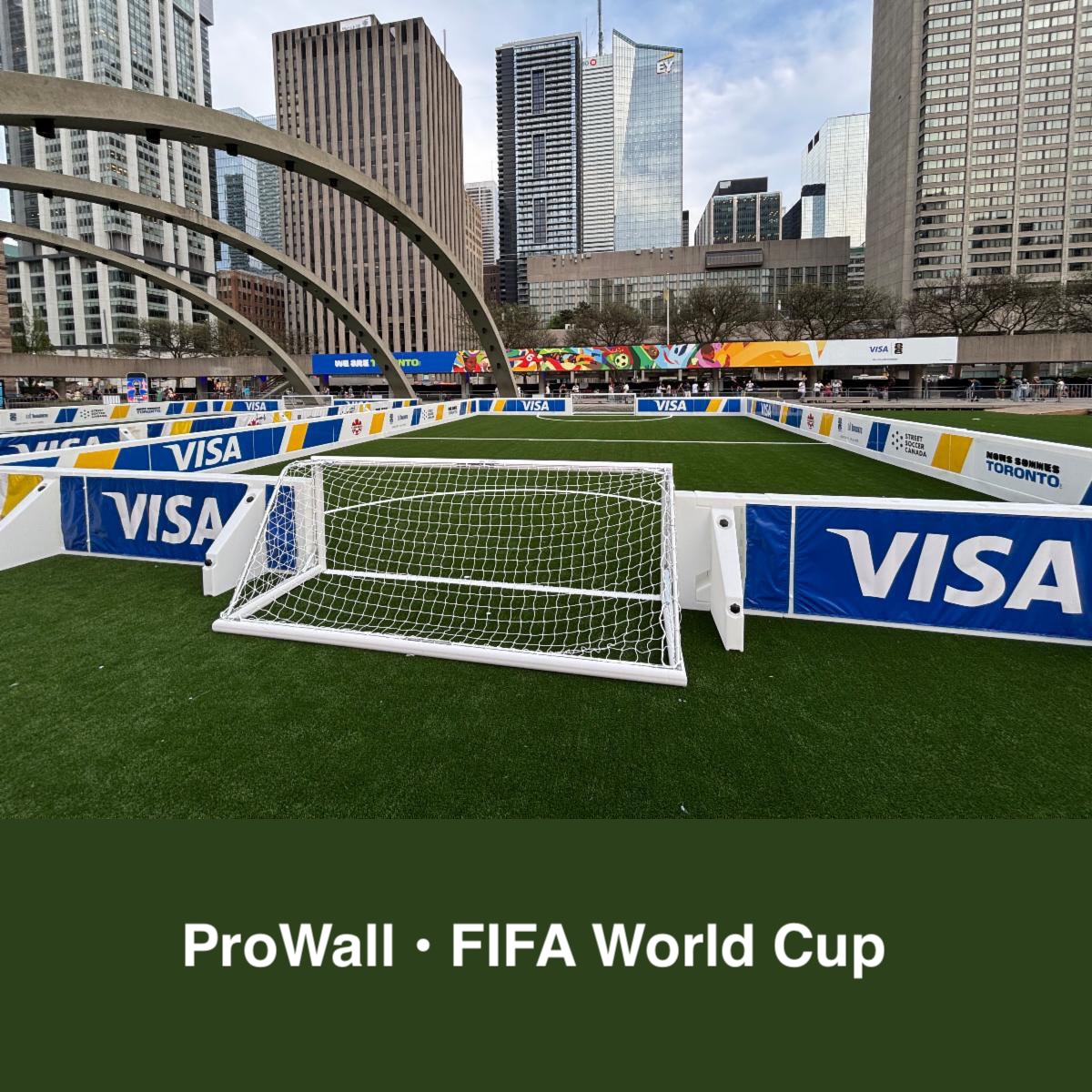 ProWall Dasherboard System FIFA World Cup xHockeyProducts.ca Canada.