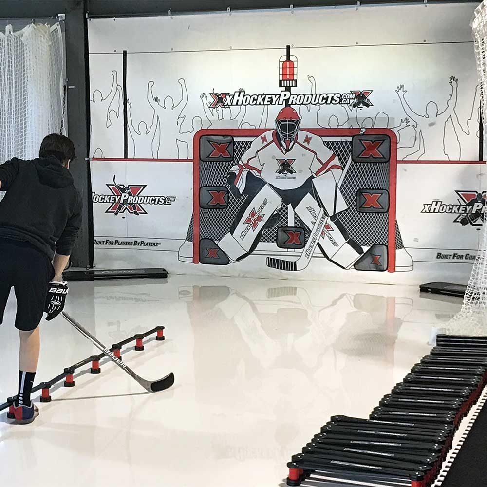 xTarp Hockey Shooting Tarp - Deep Pocket Commercial Version