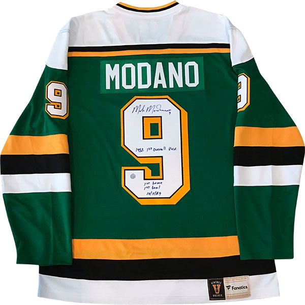 mike modano autographed jersey