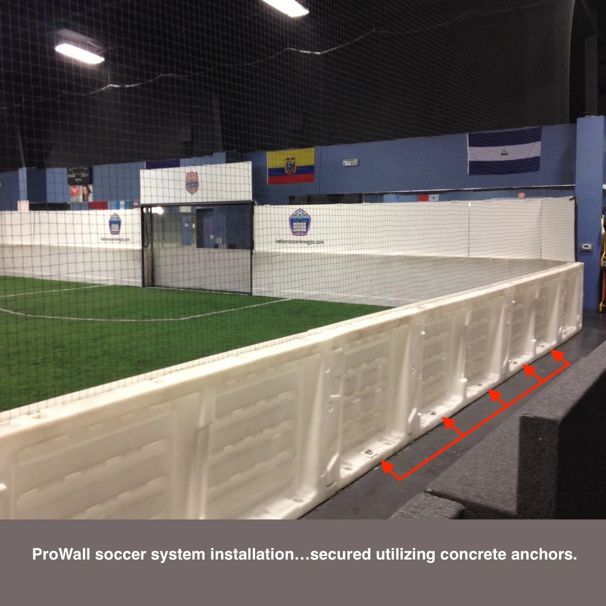ProWall ICE Dasherboard System anchoring xHockeyProducts.ca Canada.