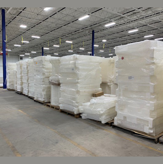 ProWall ICE Dasherboard System Pallet Examples xHockeyProducts.ca Canada.