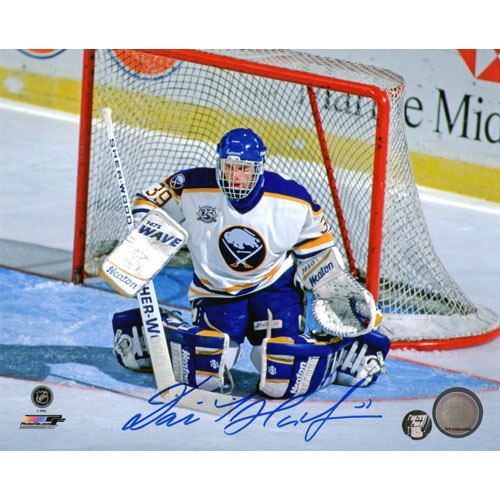 Dominik Hasek Buffalo Sabres Autographed Blue CCM Vintage Jersey with  Multiple Inscriptions - NHL Auctions
