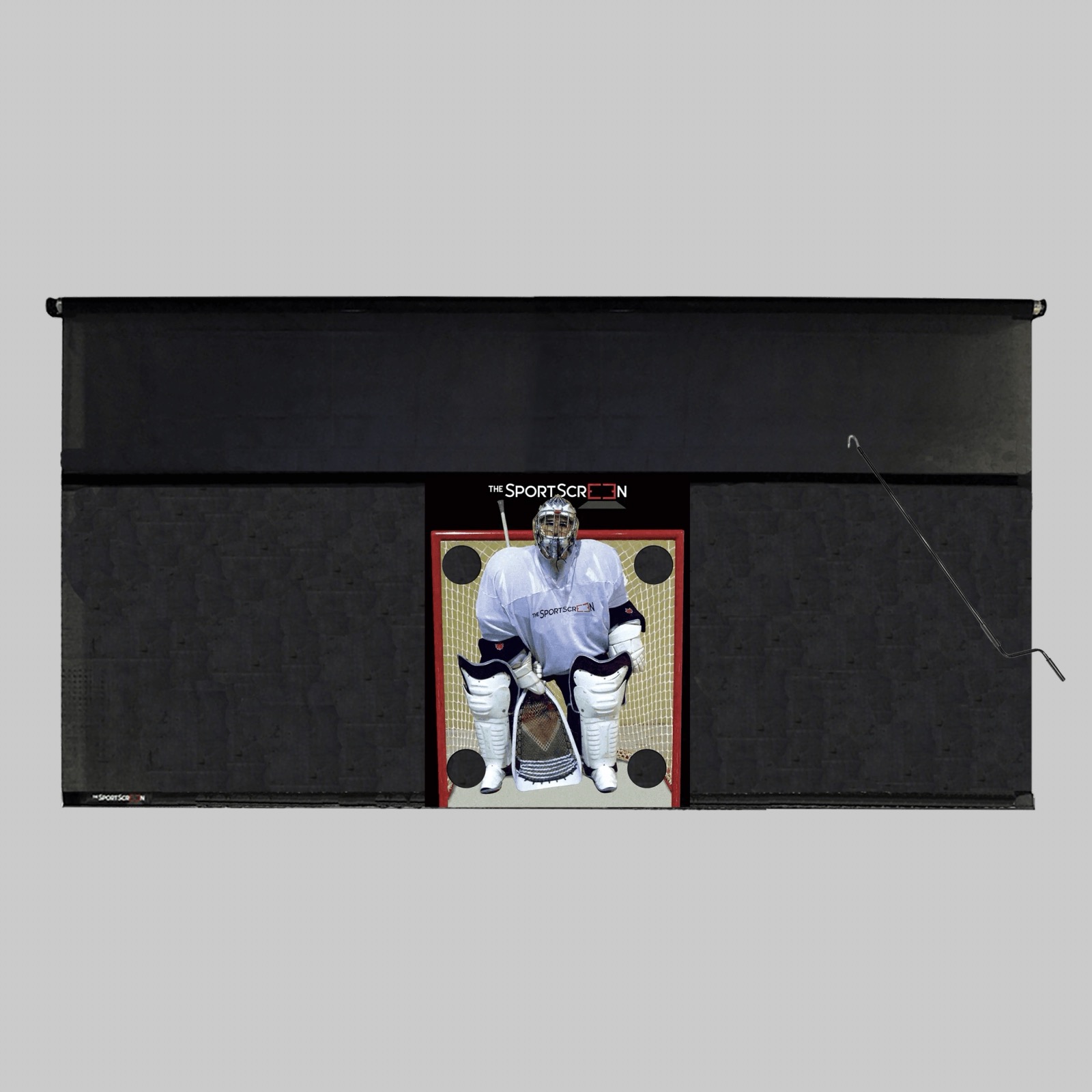 16ft Hand Crank Lacrosse SportScreen