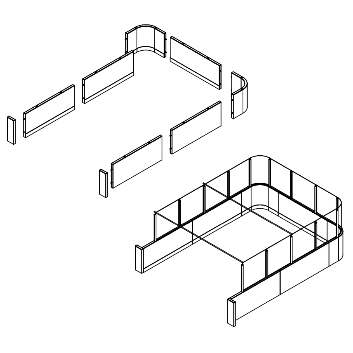 xContainment Dasher Board System xHockeyProducts.ca Canada