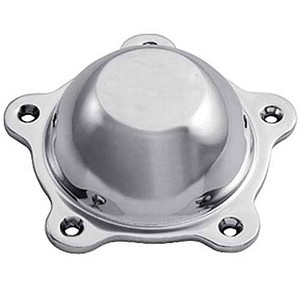 American Racing Wheels Short Polished Center Cap w/o Logo Each 3505293P American Racing Wheels Short Polished Center Cap w/o Logo Each 3505293P