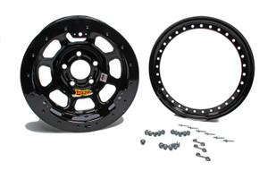 Aero Race Wheels 13x7 3in. 4.25 Black Beadlock 33-174230B
