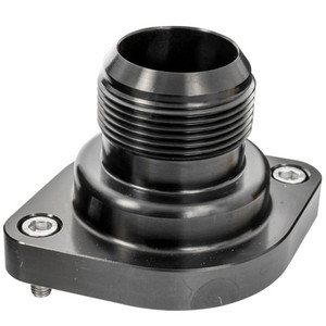 Billet Specialties LS Thermostat Housing w/ 20AN Male Nipple Black BLK90920 Billet Specialties LS Thermostat Housing w/ 20AN Male Nipple Black BLK90920