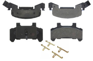 Centric Brake Parts Posi-Quiet Semi-Metallic Brake Pads 104.0289