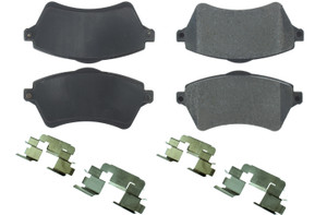 Centric Brake Parts Posi-Quiet Semi-Metallic Brake Pads with Hardwar 104.0926 Centric Brake Parts Posi-Quiet Semi-Metallic Brake Pads with Hardwar 104.0926
