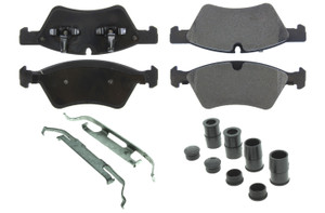 Centric Brake Parts Posi-Quiet Semi-Metallic Brake Pads with Hardwar 104.1123 Centric Brake Parts Posi-Quiet Semi-Metallic Brake Pads with Hardwar 104.1123