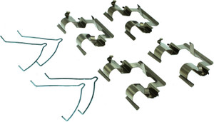 Centric Brake Parts Posi-Quiet Ceramic Brake Pads with Shims and Har 105.0552