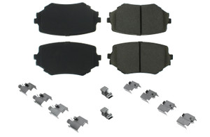 Centric Brake Parts Posi-Quiet Ceramic Brake Pads with Shims and Har 105.068 Centric Brake Parts Posi-Quiet Ceramic Brake Pads with Shims and Har 105.068