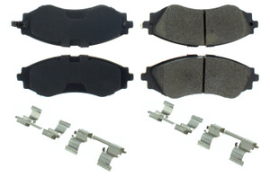 Centric Brake Parts Posi-Quiet Ceramic Brake Pads with Shims and Har 105.0797
