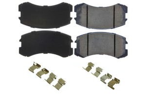 Centric Brake Parts Posi-Quiet Ceramic Brake Pads with Shims and Har 105.0904 Centric Brake Parts Posi-Quiet Ceramic Brake Pads with Shims and Har 105.0904